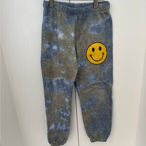 Firehouse Girls Smiley Tie Dye Sweatpant Small
